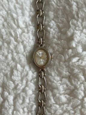 Vintage Rumours Two-Tone Silver and Gold Women's Bracelet Watch